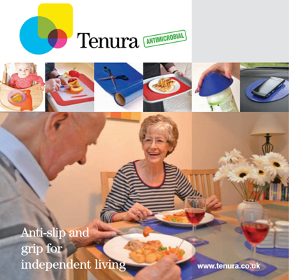 Tenura Daily Living Aids brochure front cover