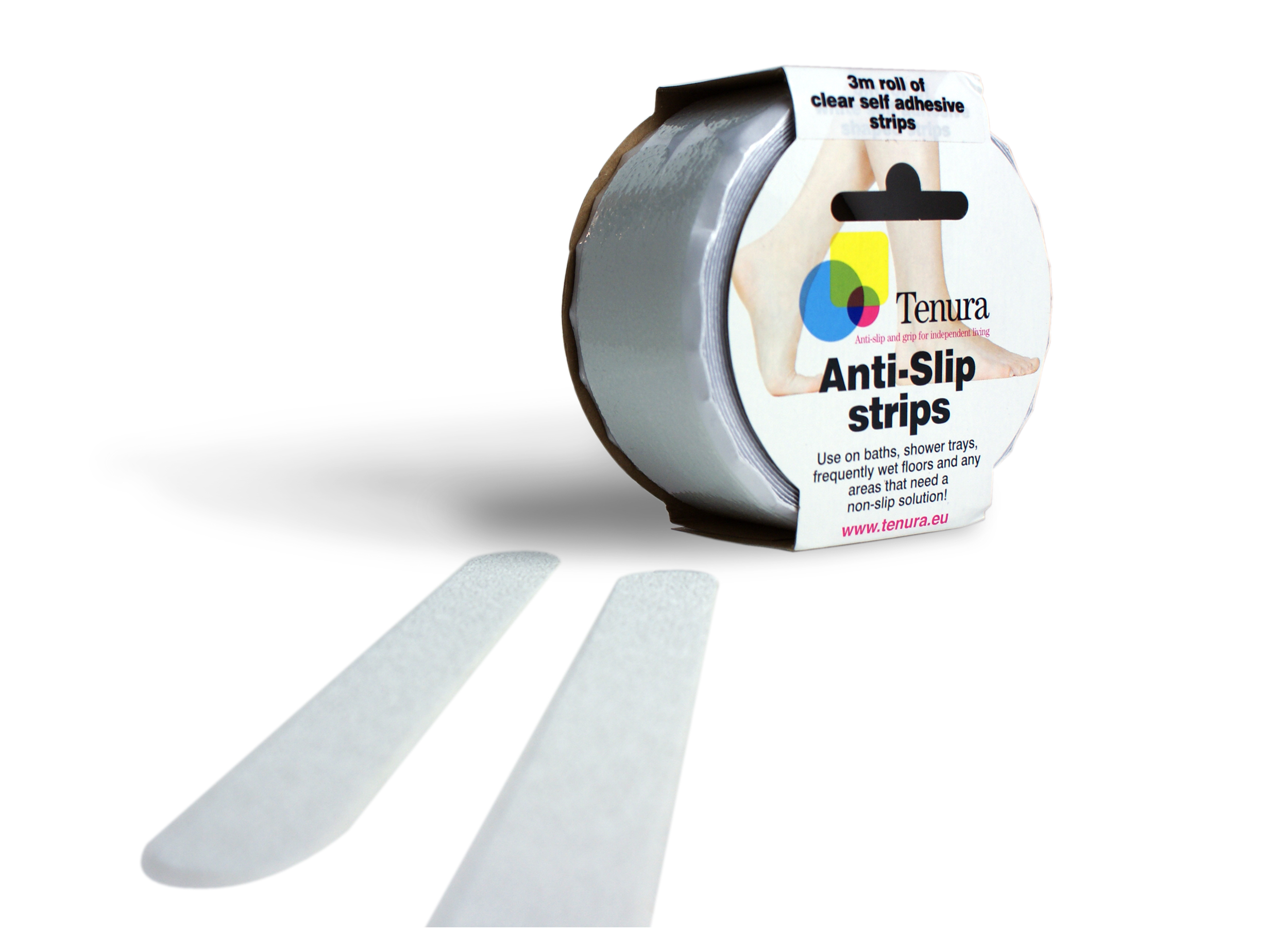 6-24pc Non Slip Bath Tub Stickers Grip Anti Slip Shower Strips Floor Safety Tape 