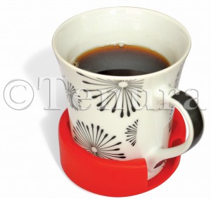 Red Anti Slip Cup Holder