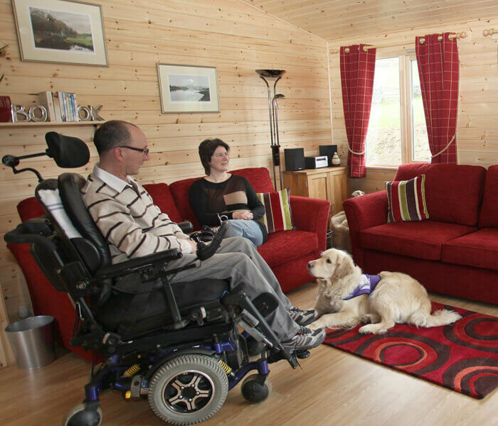 Hoe Grange Holidays Wheelchair Friendly Cabin