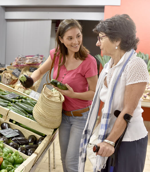 International Day of Persons with Disabilities - A Disabled Person Shopping