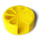 Tenura Silicone Anti Microbial Moulded Cup Holder Yellow