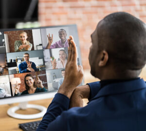Sign Language Work Video Call