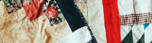 Quilted fabric place mat