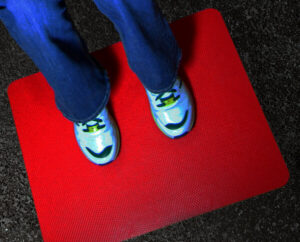 Tenura Non Slip Floor Mat Used To Get Out of Car