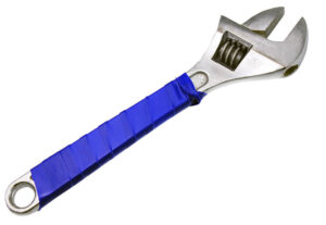 Tenura Grip Strips on Wrench