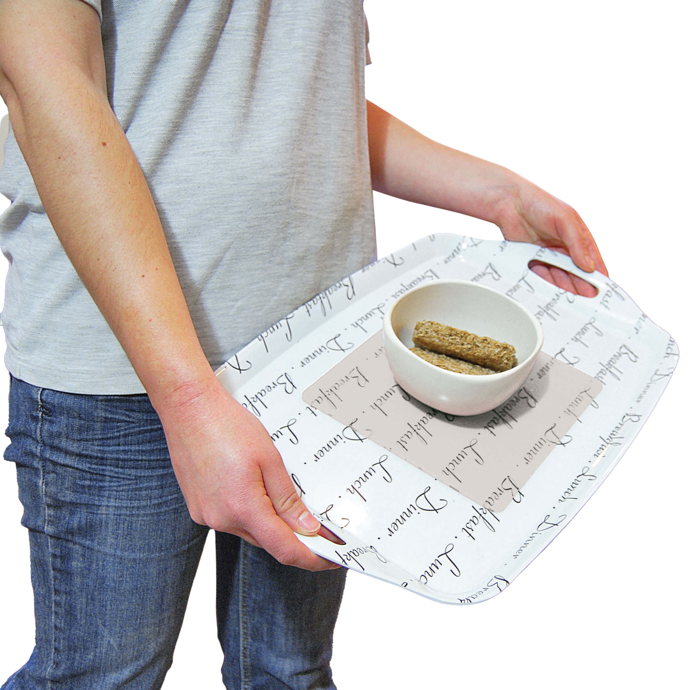 T-EG-1 Clear Extreme Mat on Coffee Tray as Tray Liner-Not Level-1 copy