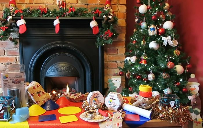 Tenura Range in Front of Christmas Tree-Christmas-Video-1