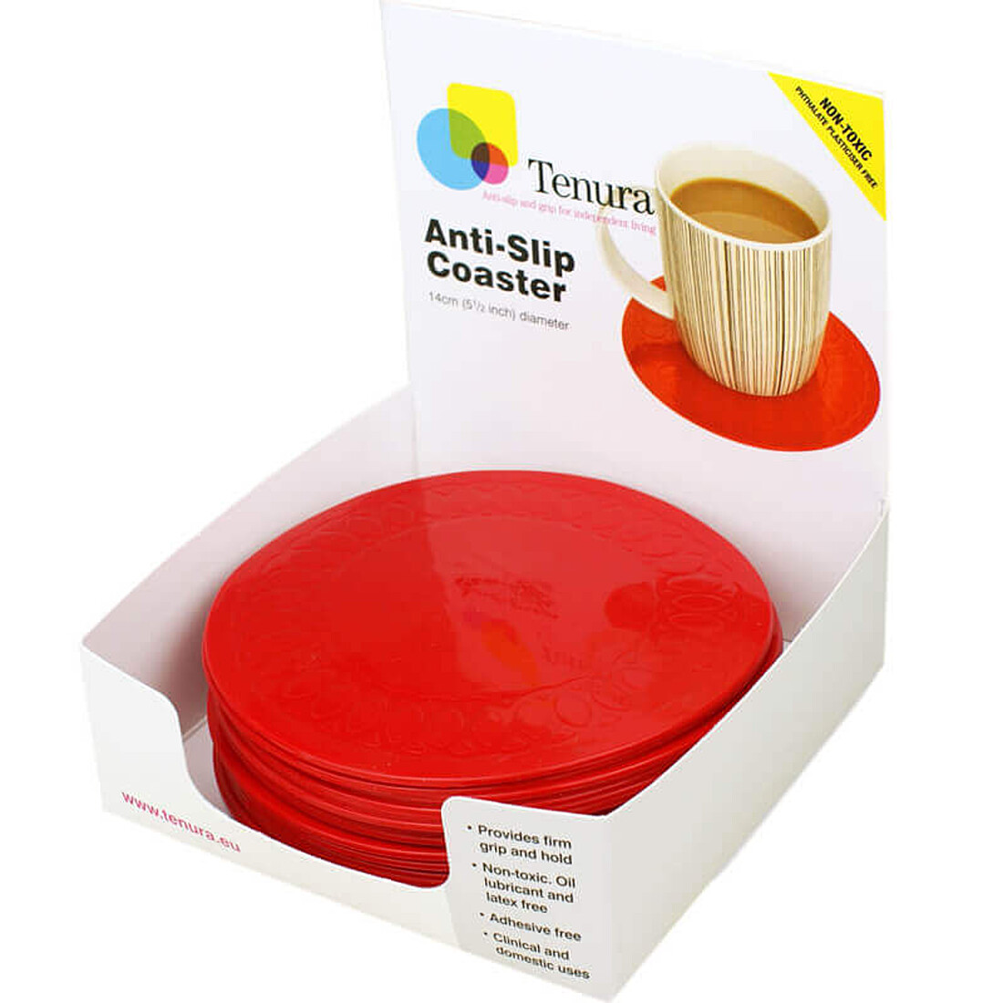 dsm-1-red-14cm-circular-coaster-retailer-pack-studio-1