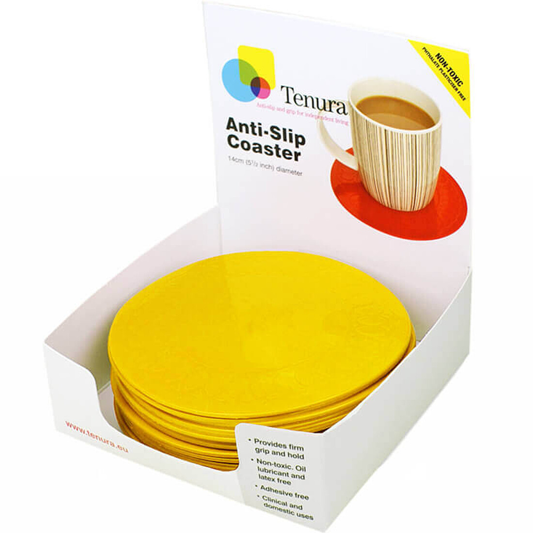 dsm-3-yellow-14cm-circular-coaster-retailer-pack-studio-1