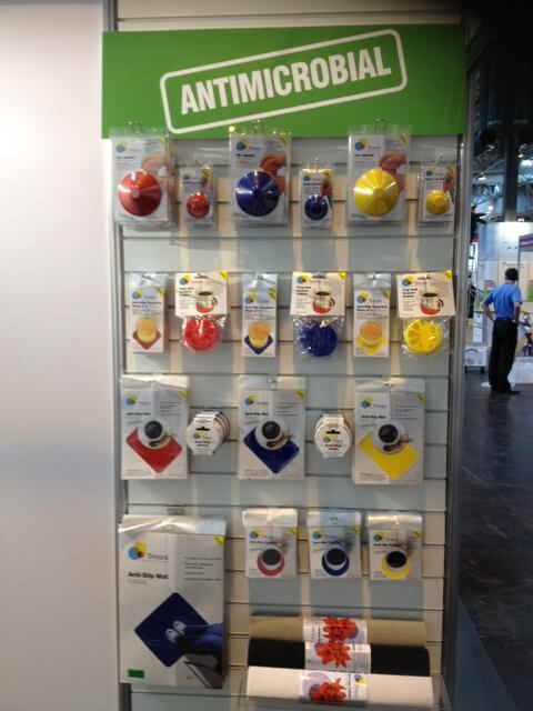 Naidex 2014-Antimicrobial Daily Living Aids Hung Up At Expo Naidex 2014-Antimicrobial Daily Living Aids Hung Up At Expo