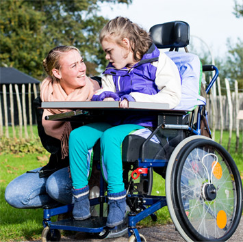 Girl in a Wheelchair