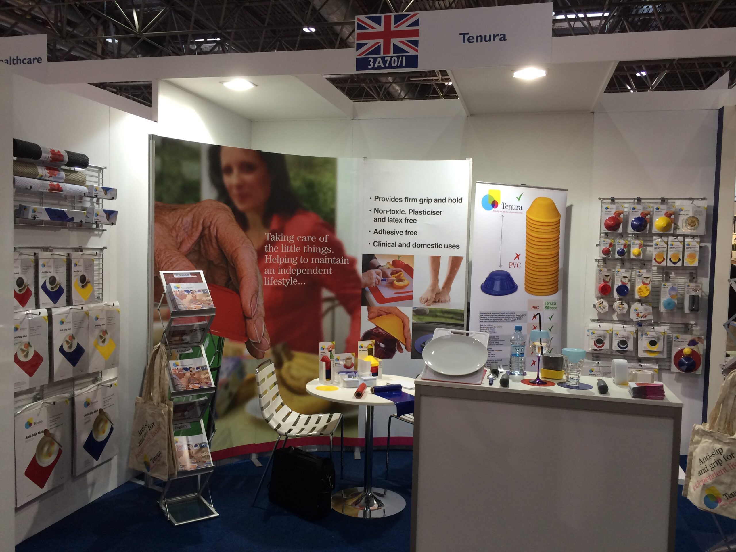 Tenura Stand at Rehacare Expo 2015