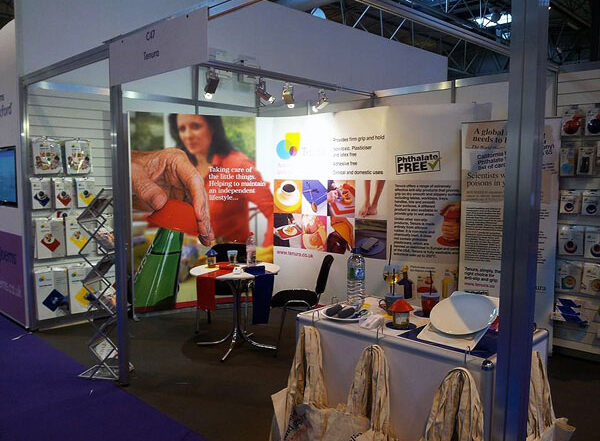 Tenura Stand at Naidex 2014