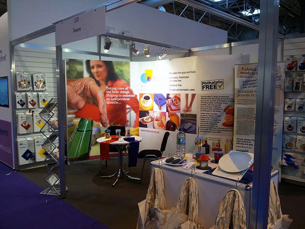 Tenura Stand at Naidex 2014