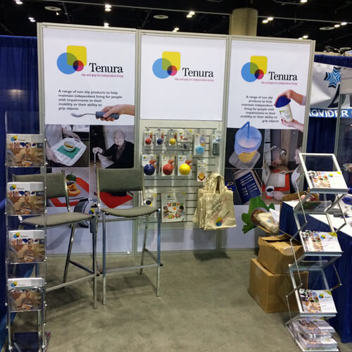 Tenura stand at FIME