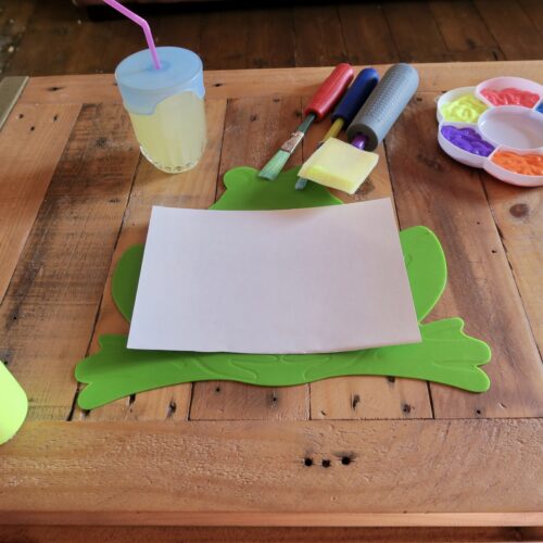 T-F-1-Green-Frog-Mat-Childrens-Products-1
