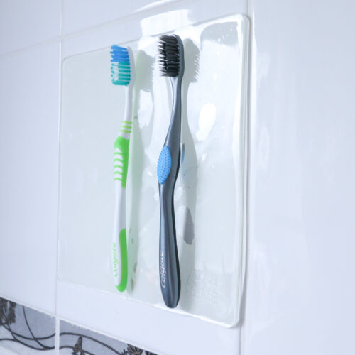 T-EG-1 Clear Extreme Mat Used to Hold up Toothbrushes-5