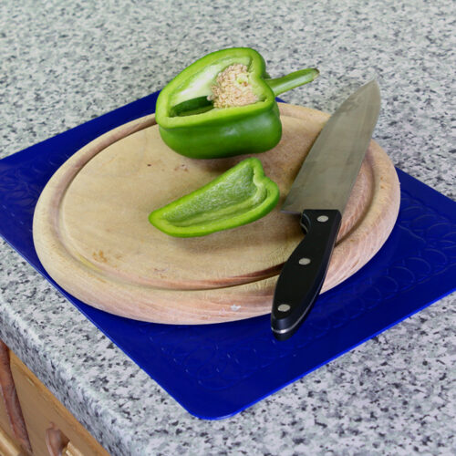 TC-MAT-35-2-Blue-Table-Mat-Chopping-Board