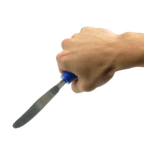 T-PCG-B-Blue-Childrens-Cutlery-Grip-Knife-Studio-2