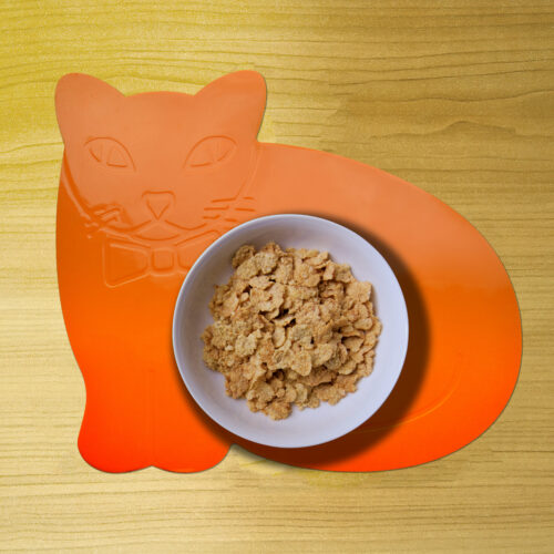 T-C-2-Orange-Cat-Childrens-Mat-Cereal-1