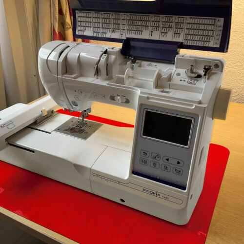 T-FLOOR-60-1-Red-Floor-Mat-Sewing Machine