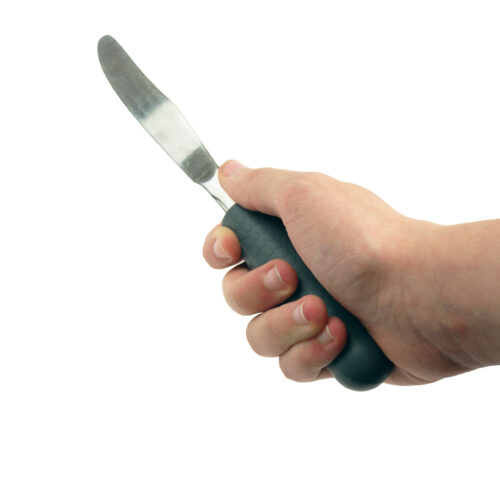T-PCG-G-Grey-Childrens-Cutlery-Grip-Knife-Studio-5