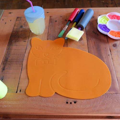 T-C-2-Orange-Cat-Childrens-Mat-Childrens-Product-3