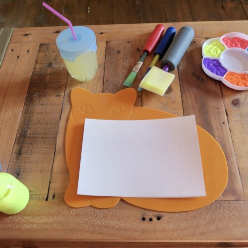 T-C-2-Orange-Cat-Childrens-Mat-Childrens-Product-4