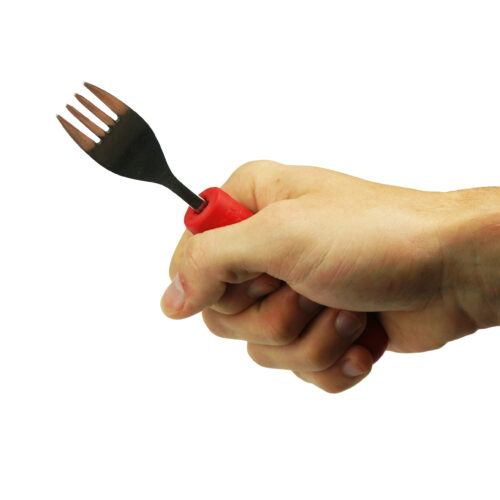 T-PCG-R-Red-Childrens-Cutlery-Grip-Fork-Studio-3