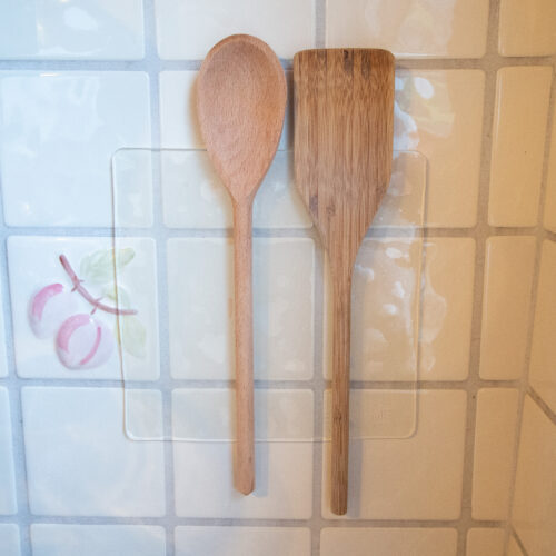 T-EG-1 Clear Extreme Mat Used to Hold Kitchen Utensils-3