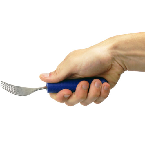 T-PCG-B-Blue-Childrens-Cutlery-Grip-Fork-Studio-1