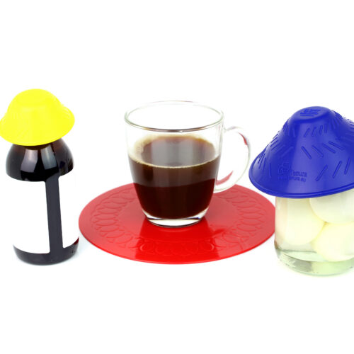 T-KITCHEN-PACK-Pill-Bottle-Coaster-Jar-Of-Eggs-Studio