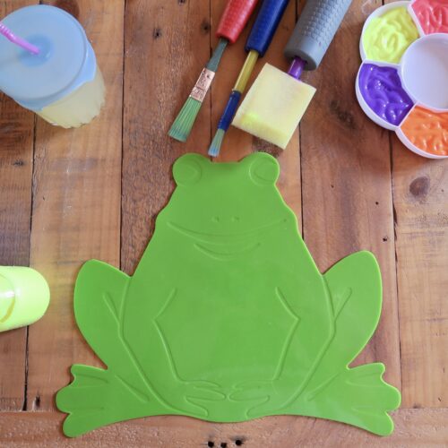 T-F-1-Green-Frog-Mat-Childrens-Products-2