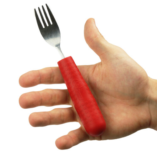 T-PCG-R-Red-Childrens-Cutlery-Grip-Fork-Studio-2