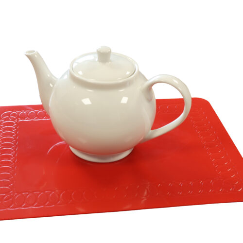 TC-MAT-25-1A-Red-Table-Mat-Tea-Pot-2