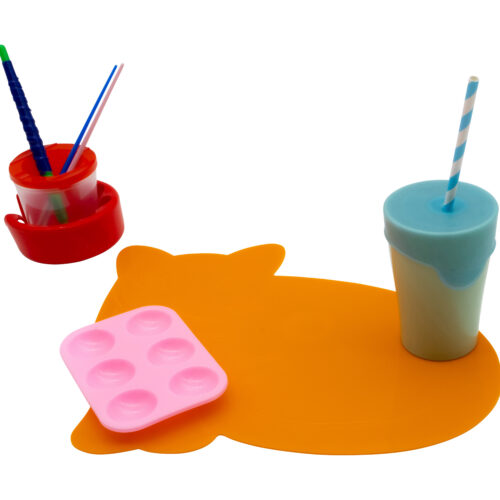 T-C-2-Orange-Cat-Childrens-Mat-Painting-Layout-Studio-2