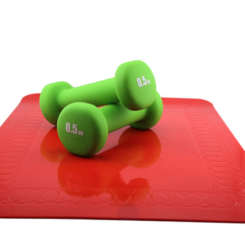 TC-MAT-45-1A-Red-Table-Mat-Dumbells-1