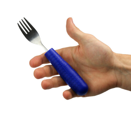 T-PCG-B-Blue-Childrens-Cutlery-Grip-Fork-Studio-2