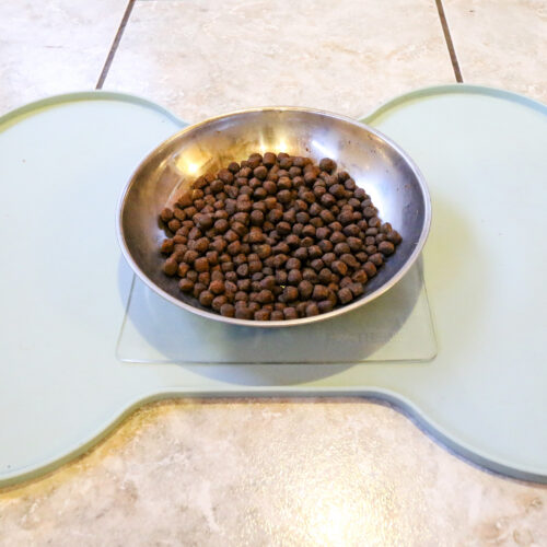 T-EG-1 Clear Extreme Mat Used on Dog Food Tray-3