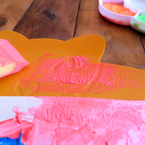 T-C-2-Orange-Cat-Childrens-Mat-Childrens-Product-Painting+Mess-1