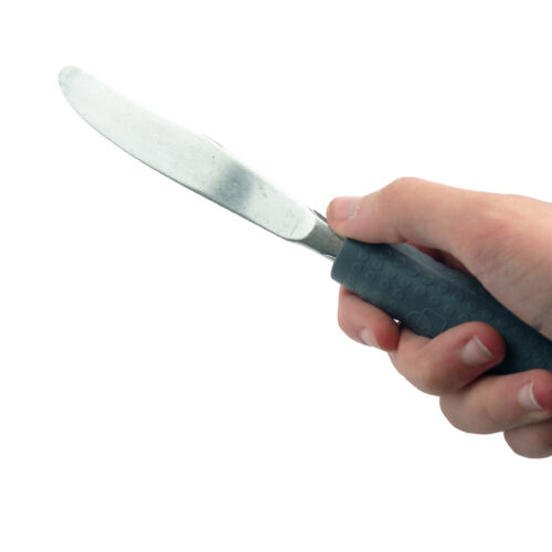 T-PCG-G-Grey-Childrens-Cutlery-Grip-Knife-Studio-1