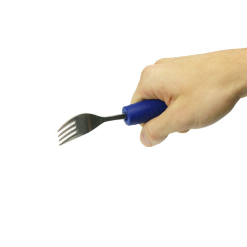 T-PCG-B-Blue-Childrens-Cutlery-Grip-Fork-Studio-3