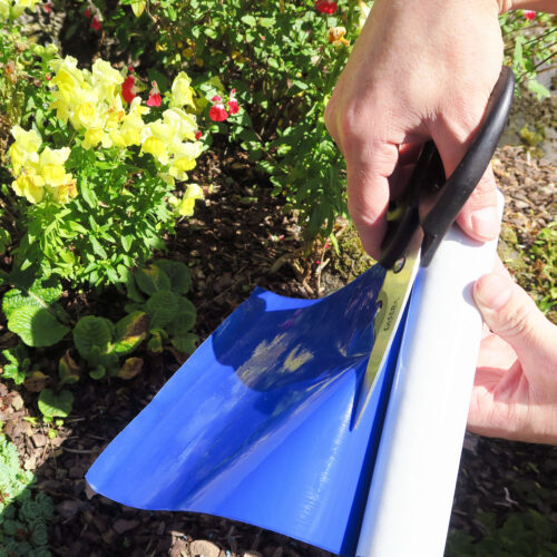 Blue Grip Roll-Being Cut-Gardening Background 2