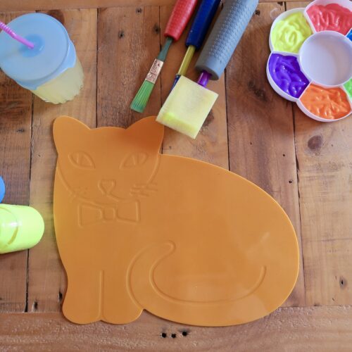 T-C-2-Orange-Cat-Childrens-Mat-Childrens-Product-2