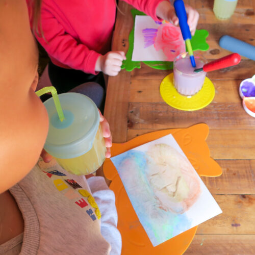 Childrens Mats-CupCaps-Coaster-During-Playtime-1