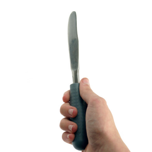 T-PCG-G-Grey-Childrens-Cutlery-Grip-Knife-Studio-6